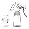 Manual Silicone Breast Pump