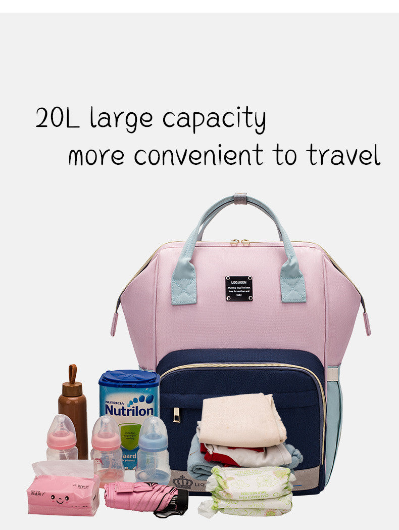 Large Capacity Baby Diaper Backpack
