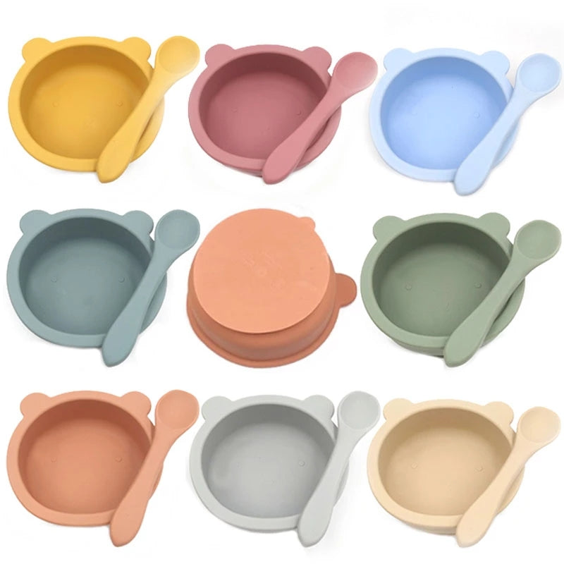Silicone Baby Feeding Set