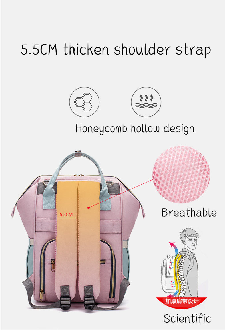 Large Capacity Baby Diaper Backpack