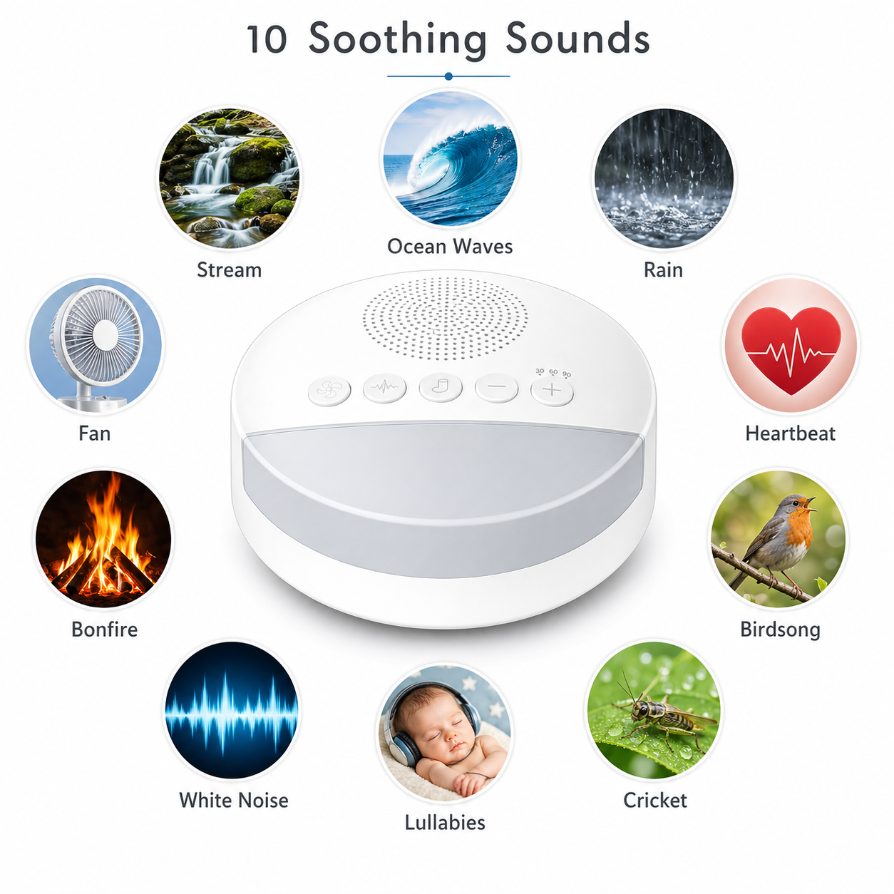 Baby White Noise Sleep Machine