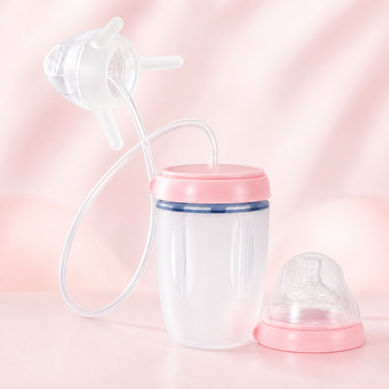 Silicone Baby Sippy Training Cup