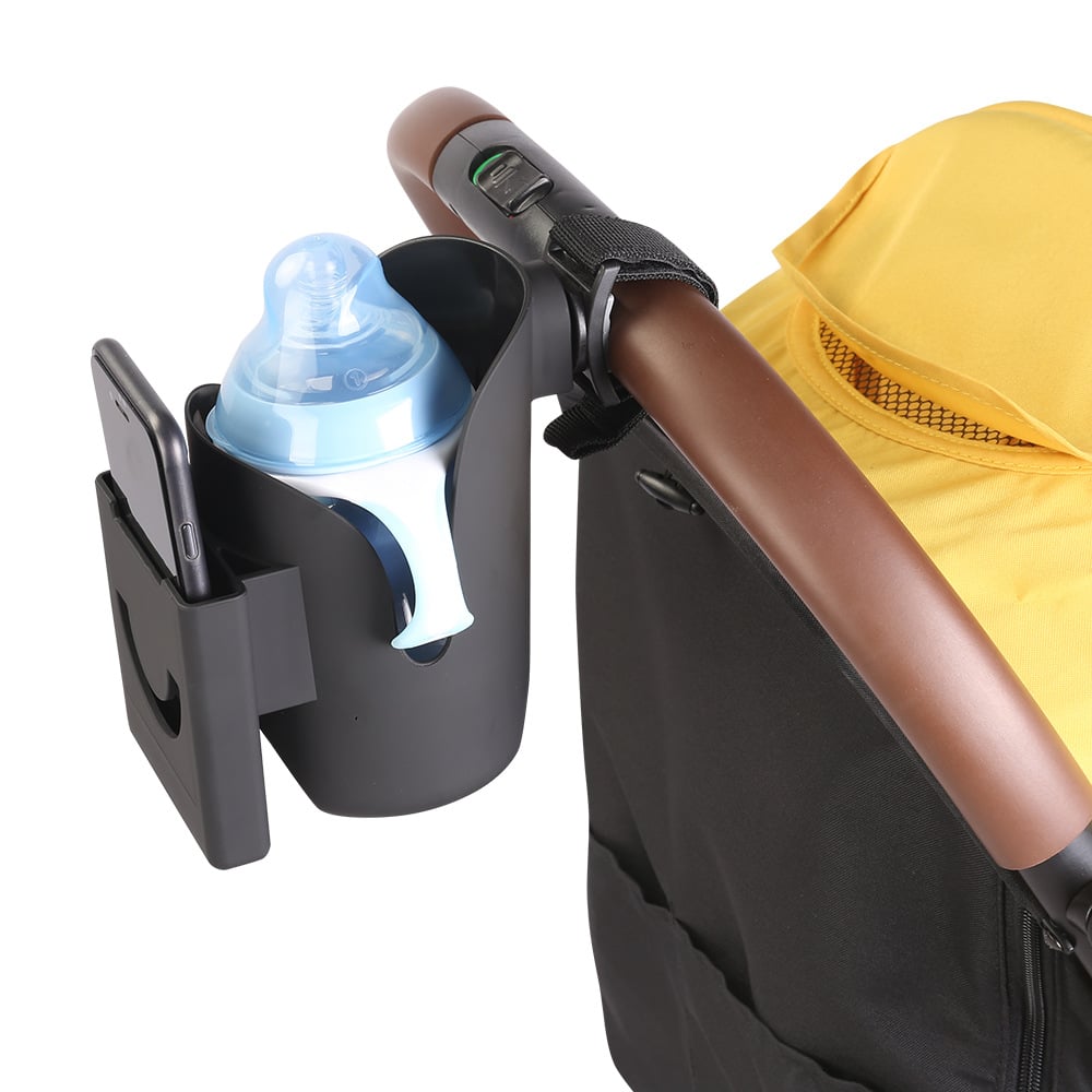 Stroller Cup Holder with Phone Slot