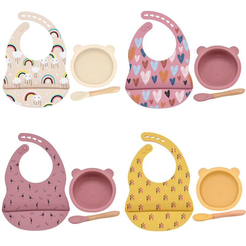 Silicone Baby Feeding Set
