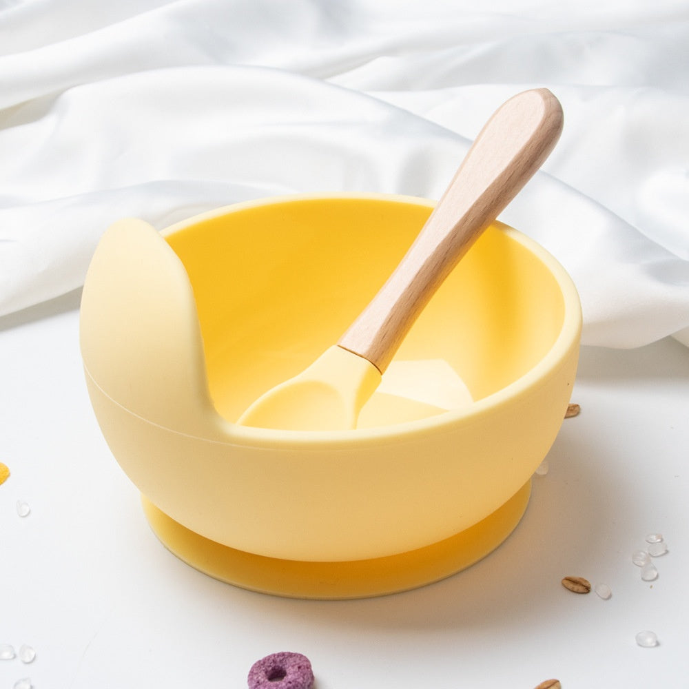 Silicone Suction Baby Bowl Set